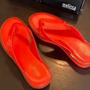 Melissa Vibrant Red Sandals